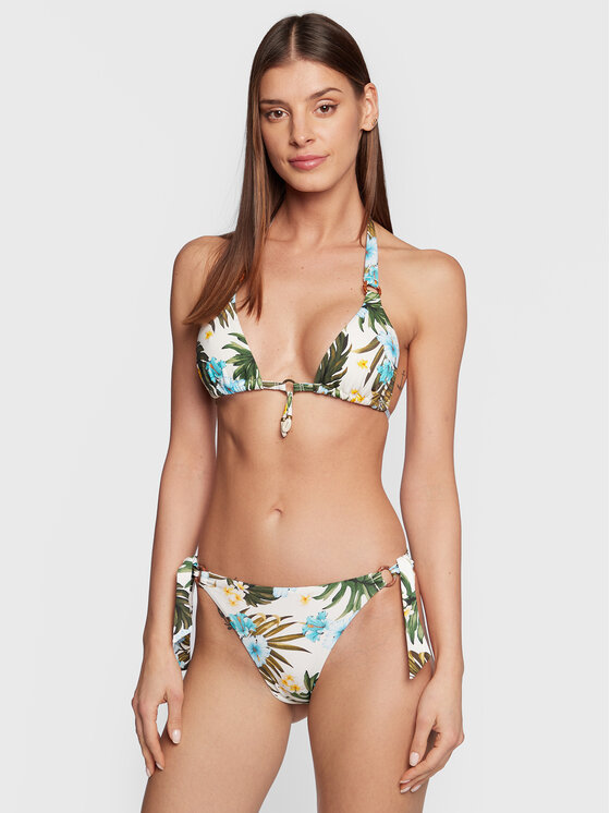 Banana Moon Bikini pezzo sopra Liko Maupiti LKA11 Ecru Modivo