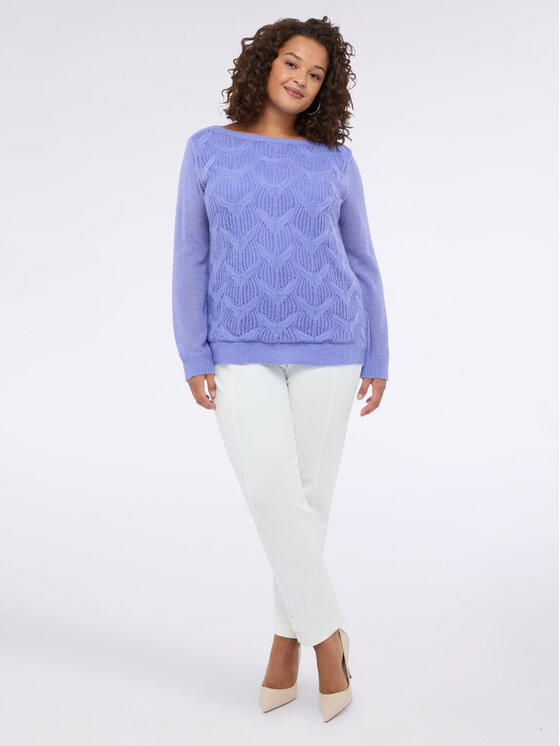 Fiorella Rubino Fiorella Rubino Cardigan M767L008152N009 Viola Boxy Fit