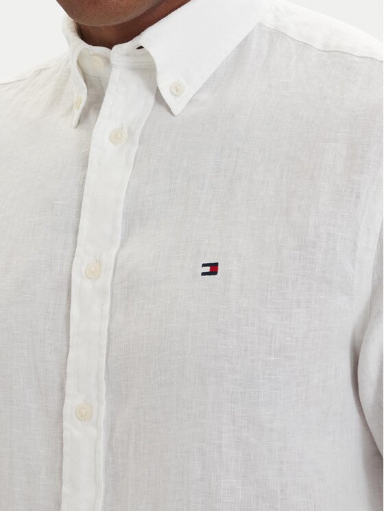 Tommy Hilfiger Tommy Hilfiger Marškiniai MW0MW41530 Balta Regular Fit