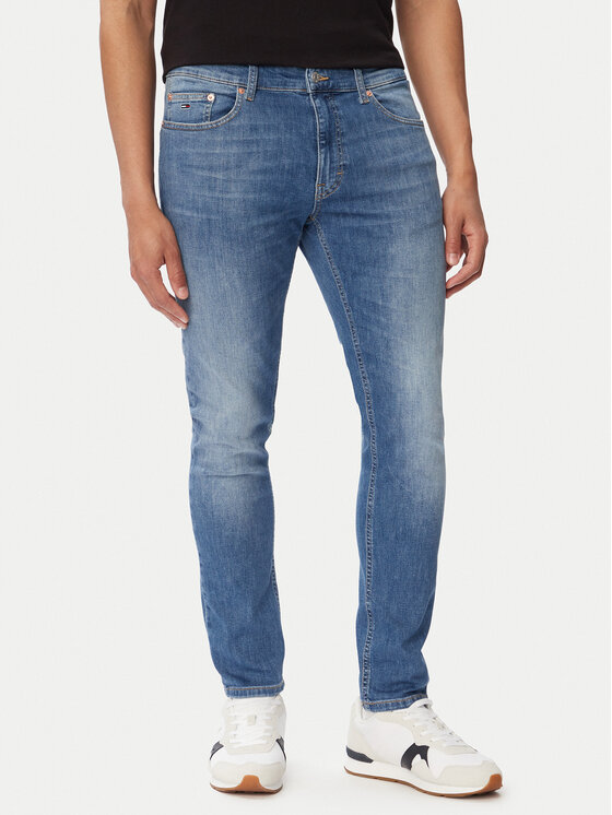 Tommy Jeans Tommy Jeans Džinsi Austin DM0DM23355 Zils Slim Fit