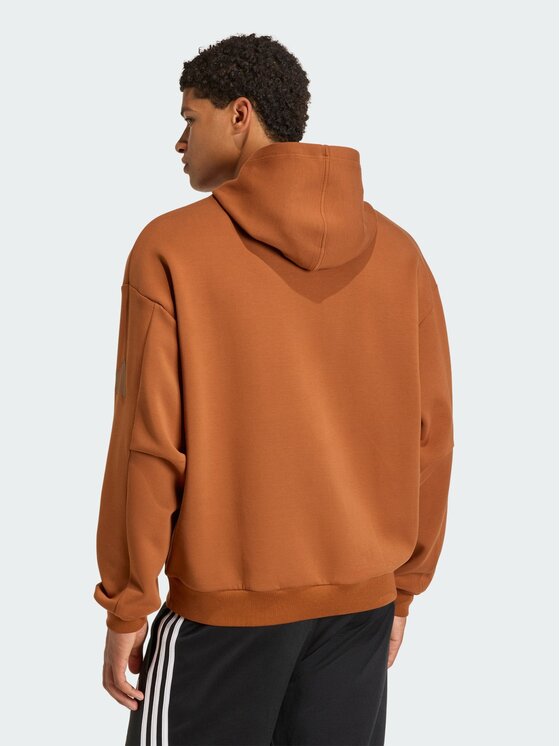 adidas adidas Bluza 154391 Brązowy Loose Fit