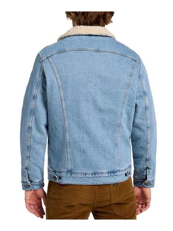 Lee Lee Kurtka jeansowa 112355556 Niebieski Regular Fit