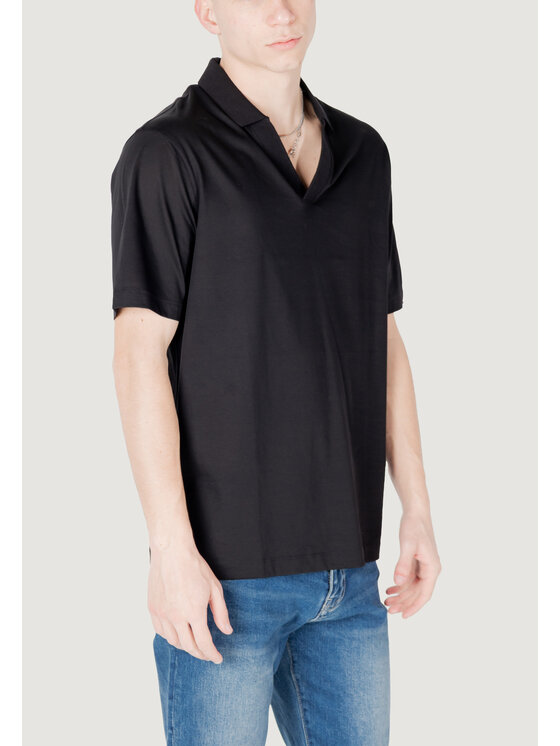 Armani Exchange Armani Exchange Polo XM000492 AF10364 Nero Casual Fit