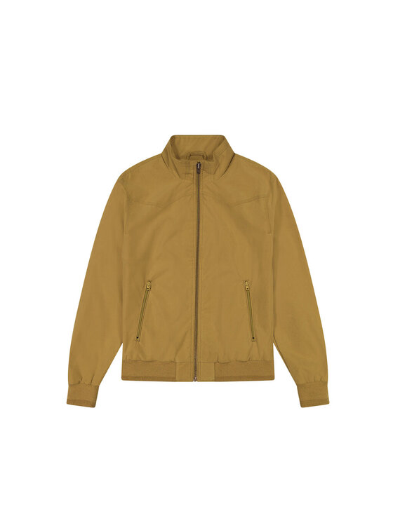 Wrangler Wrangler Kurtka przejściowa Harrington Jacket Dijon Żółty Regular Fit
