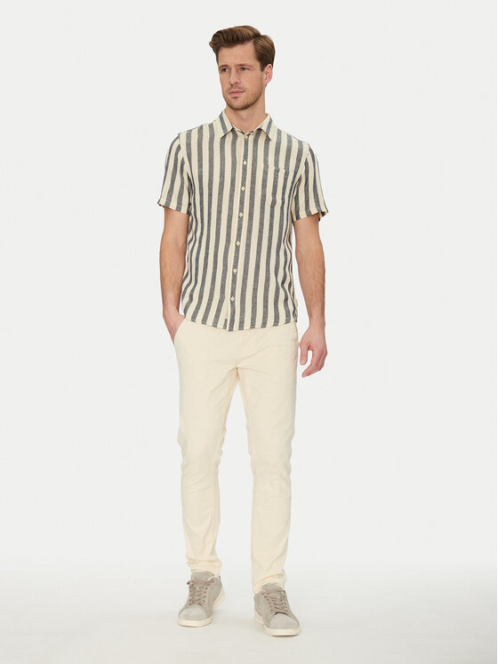 Blend Blend Сорочка 20718392 Cиній Regular Fit