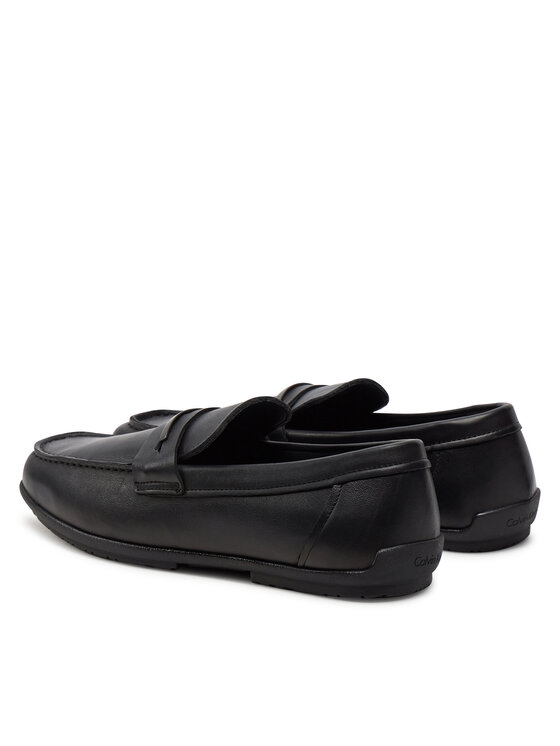 Calvin Klein Calvin Klein Mokassins Driving Shoe Metal Bar HM0HM01473 Schwarz