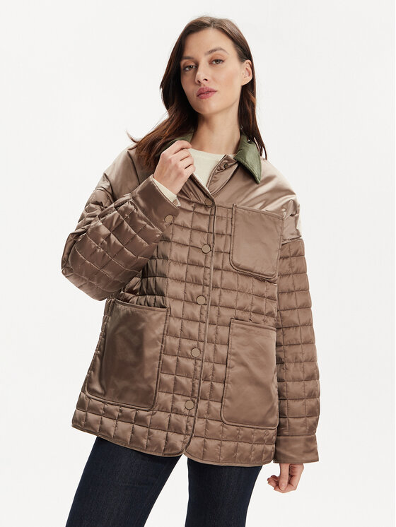 MAX&Co. Vatovaná bunda Idria 2416481012200 Béžová Relaxed Fit