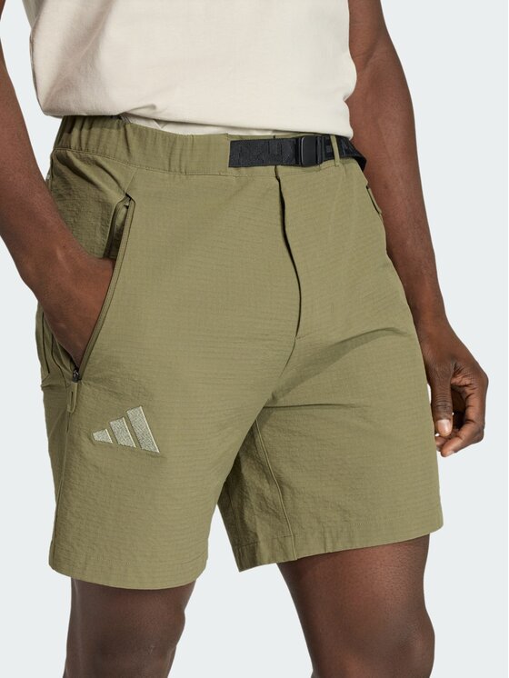 adidas adidas Szorty sportowe Terrex Xperior CLIMA365 Mid Zielony Regular Fit