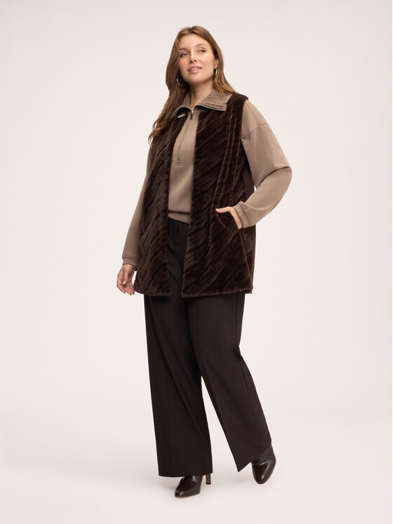 Fiorella Rubino Fiorella Rubino Cappotto invernale S061E003978N022 Marrone Regular Fit