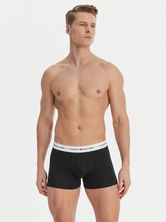 Tommy Hilfiger Tommy Hilfiger Súprava boxeriek UM0UM03873 Čierna