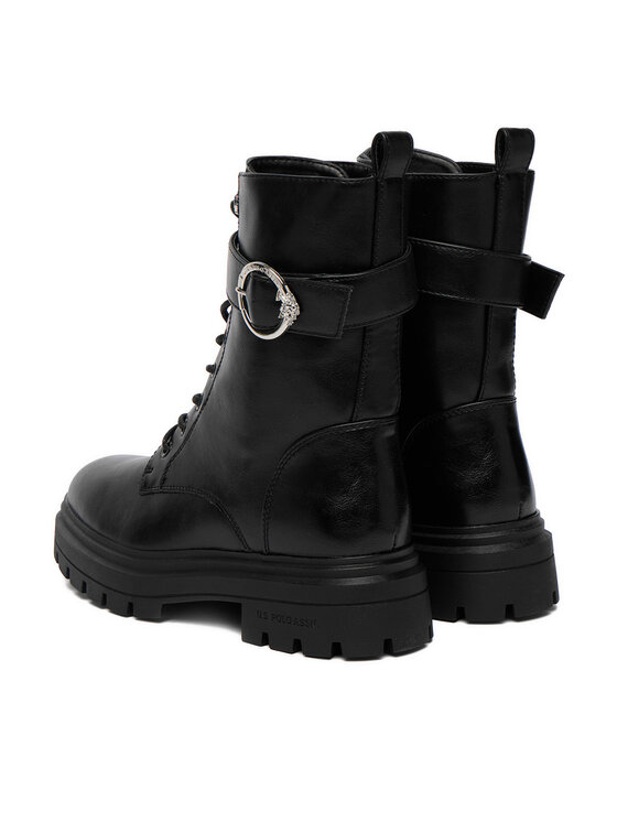 U.S. Polo Assn. U.S. Polo Assn. Trapery EO-SVETA002W/GY1 Czarny