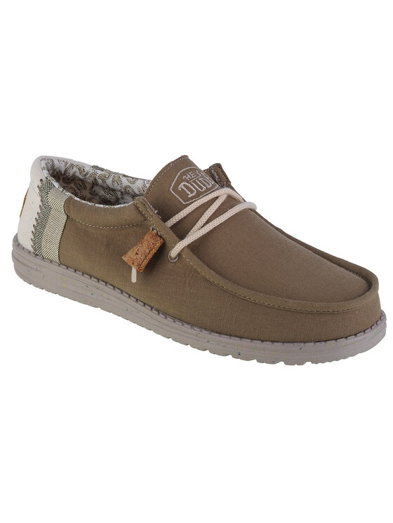 Hey Dude Hey Dude Sneakers Hey Dude Wally Break Stitch Verde