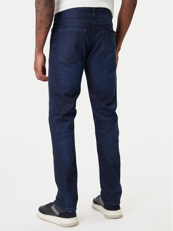 BOSS BOSS Jeansy Delaware 50553397 Tmavomodrá Slim Fit