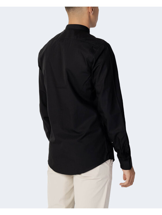Antony Morato Antony Morato Πουκάμισο SEOUL SLIM FIT Μαύρο Slim Fit