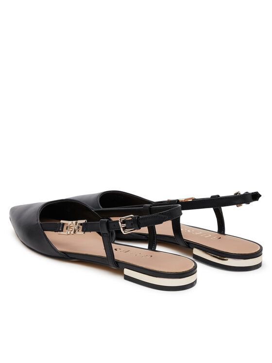 Guess Guess Balerīnas FLTFRA LEA05 Melns