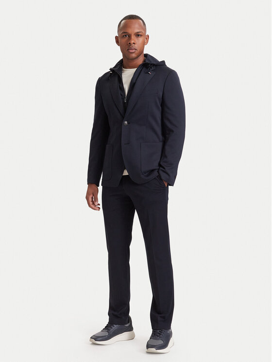 Tommy Hilfiger Tommy Hilfiger Sakko MW0MW44737 Dunkelblau Regular Fit