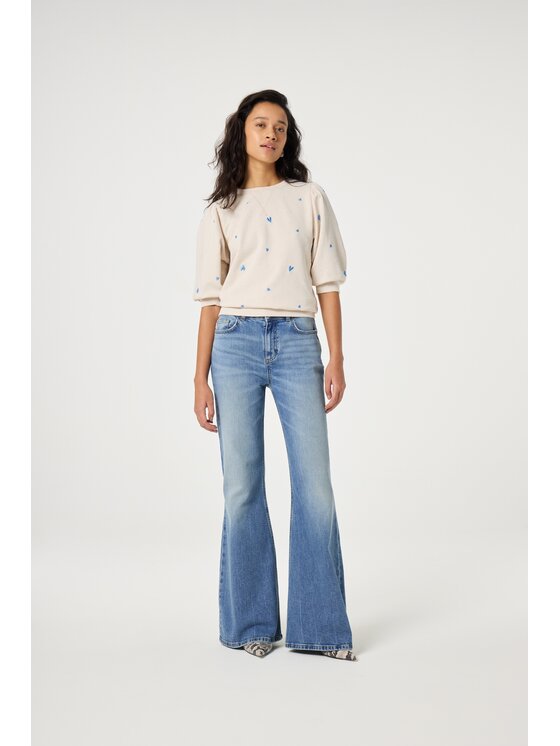 Fabienne Chapot Fabienne Chapot Bluza 6085-1488-172 Beżowy Regular Fit