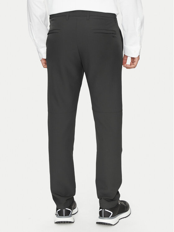BOSS BOSS Hlače iz tkanine T_Commuter 50534303 Siva Slim Fit