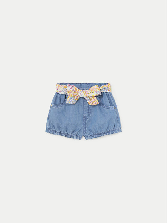 Mayoral Mayoral Pantaloncini di tessuto 1218 Blu Regular Fit