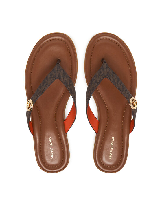 MICHAEL Michael Kors MICHAEL Michael Kors Čības uz pirksta Ering Thong 40S6ERFS1B Brūns