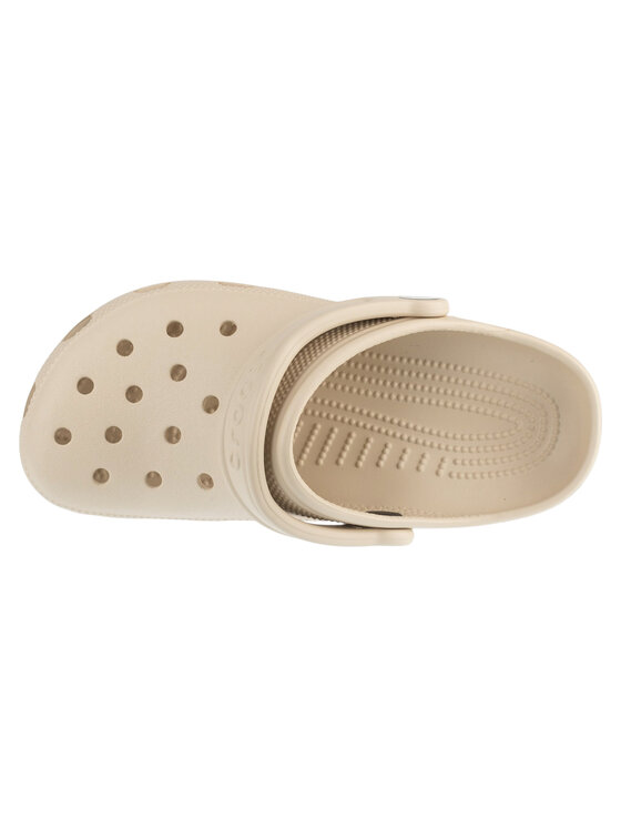 Crocs Crocs Klapki Classic Beżowy
