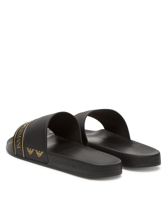 EA7 Emporio Armani EA7 Emporio Armani Şlapi 7X000110 AF15128 MC139 Negru