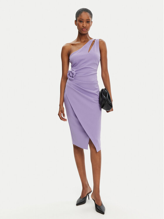 Rinascimento Rinascimento Coctailkleid CFC0122878003 Violett Regular Fit