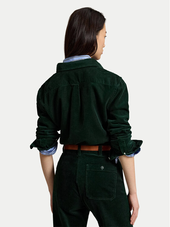 Polo Ralph Lauren Polo Ralph Lauren Koszula 211A93203011 Zielony Regular Fit