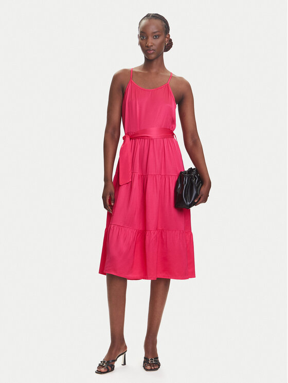 Fracomina Fracomina Kleid für den Alltag FS23SD2002W41301 Rosa Regular Fit