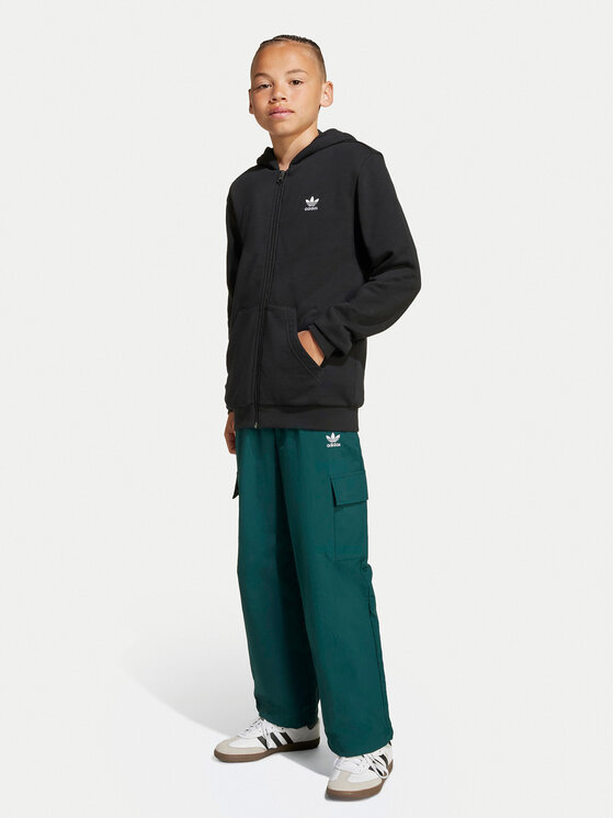 adidas adidas Bluza JX2789 Czarny Loose Fit