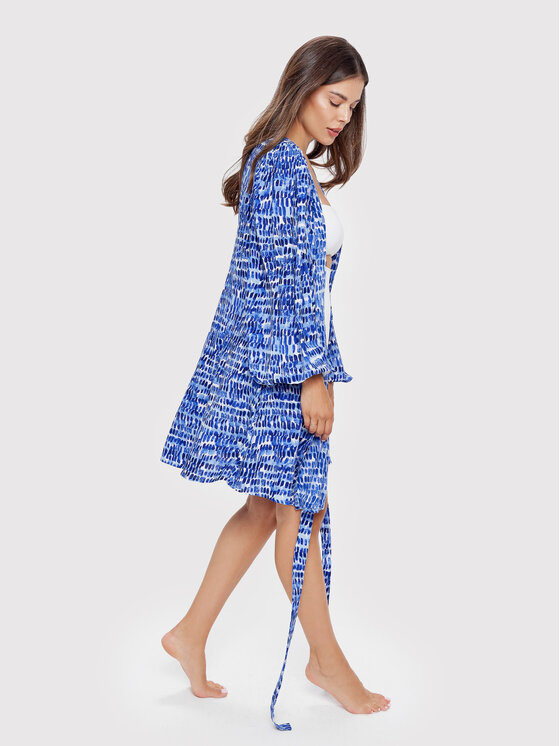 Dress Point Dress Point Sukienka koktajlowa BLUE LAGOON DRESS Niebieski Comfort Fit