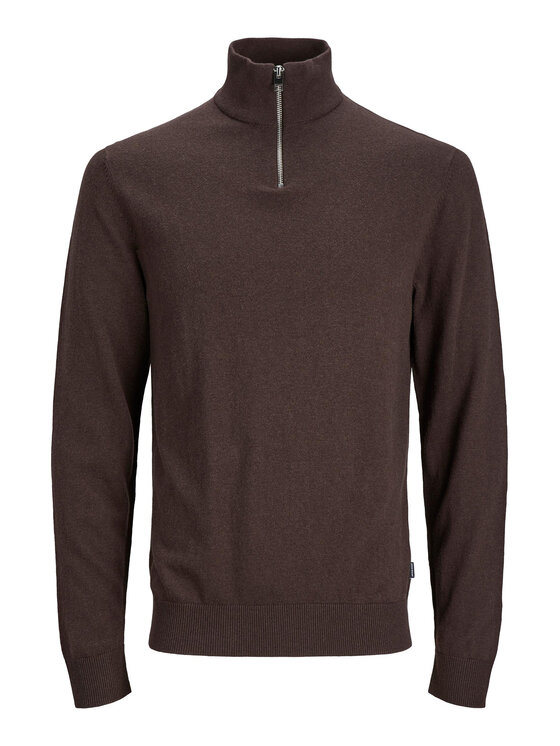 Jack&Jones Jack&Jones Džemper 12189339 Smeđa Regular Fit