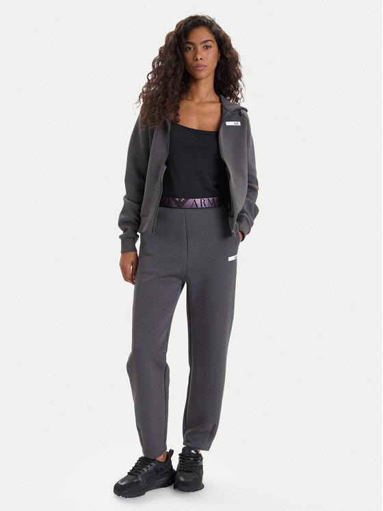 EA7 Emporio Armani EA7 Emporio Armani Mikina 7W000675 AF13151 U8117 Šedá Regular Fit