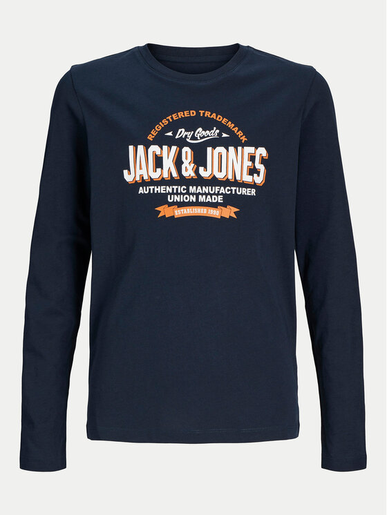 Jack&Jones Junior Jack&Jones Junior Majica Logo 12258882 Tamnoplava Regular Fit