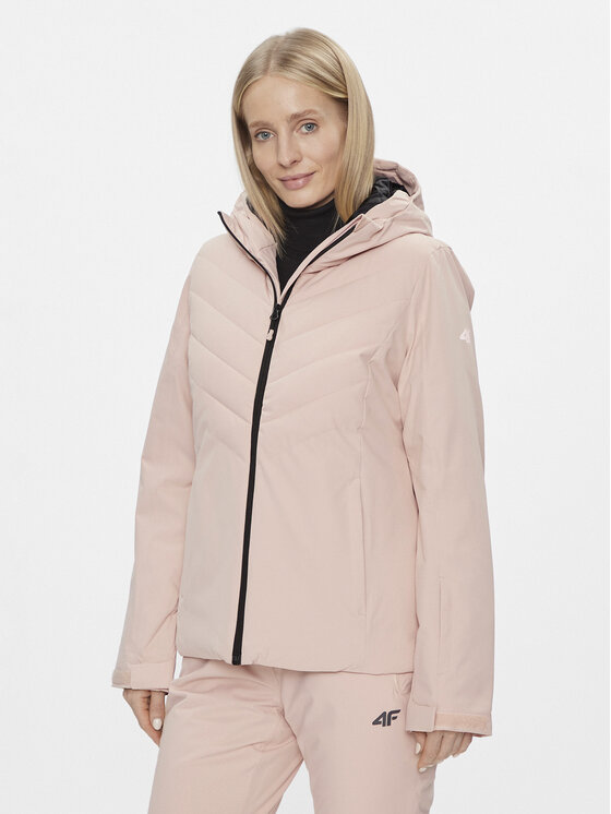 4F Giacca da sci 4FAW23TJACF122 Rosa Regular Fit, taglia : XL