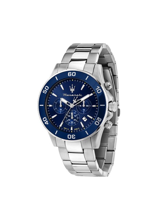 Maserati Maserati Laikrodis Competizione Diver R8873600002 Sidabrinė