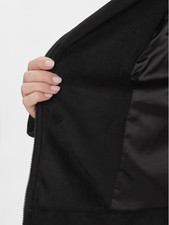 Guess Guess Átmeneti kabát Celeste W4RL10 WFWQ0 Fekete Regular Fit
