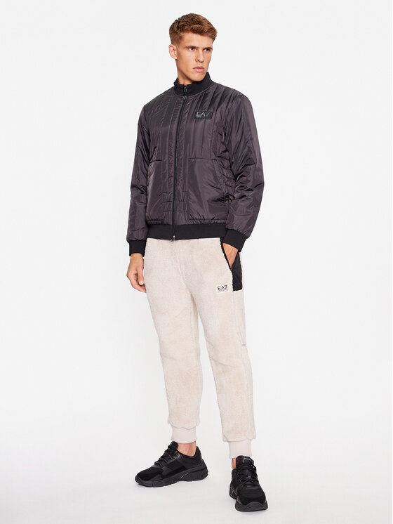 EA7 Emporio Armani EA7 Emporio Armani Teplákové nohavice 6RPP82 PJSFZ 1716 Strieborná Regular Fit