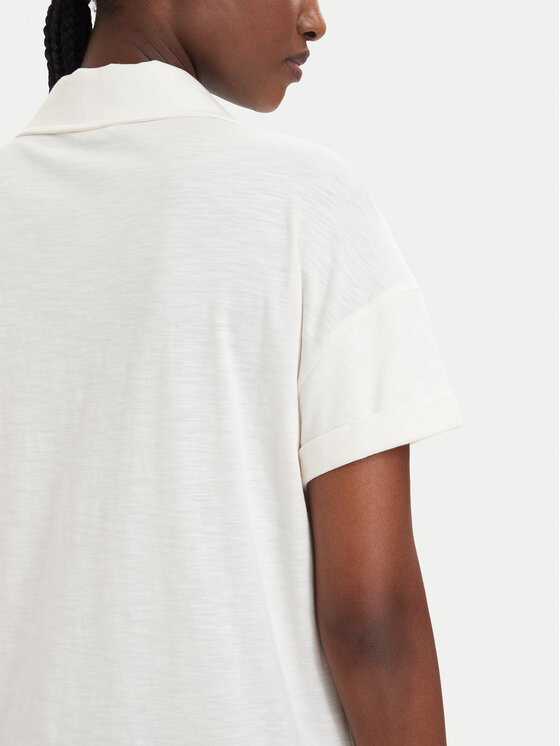 Liu Jo Sport Liu Jo Sport Polo TA6159 JS870 Crema Regular Fit