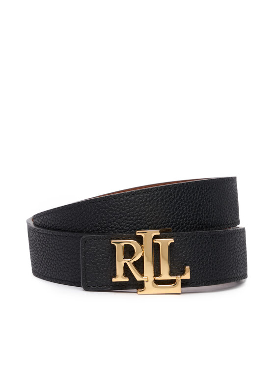 LAUREN RALPH LAUREN Lauren Ralph Lauren Pasek Damski 412912039001 Czarny