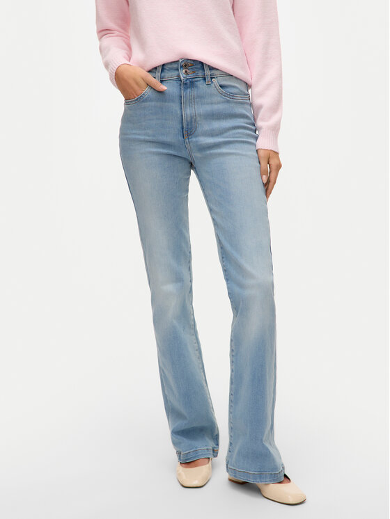 Vero Moda Vero Moda Farmer Tanna 10325960 Kék Flared Fit