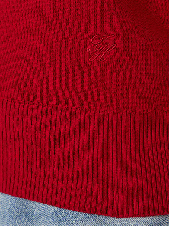 Tommy Hilfiger Tommy Hilfiger Πουλόβερ Full WW0WW52298 Κόκκινο Regular Fit