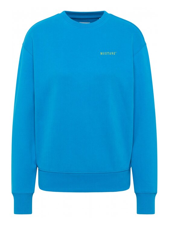 Mustang Mustang Felpa Style Aberdeen Blu Regular Fit