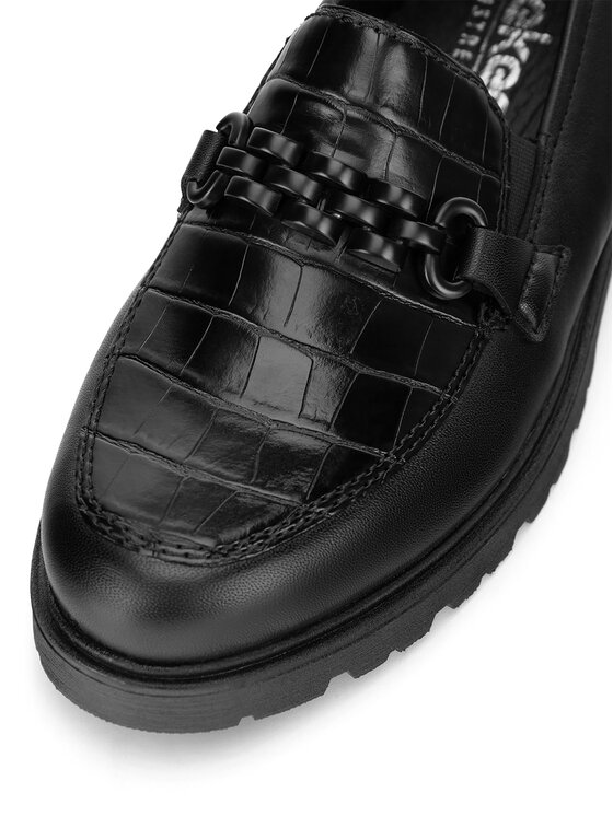 Rieker Rieker Mokassins 45561-01 Schwarz