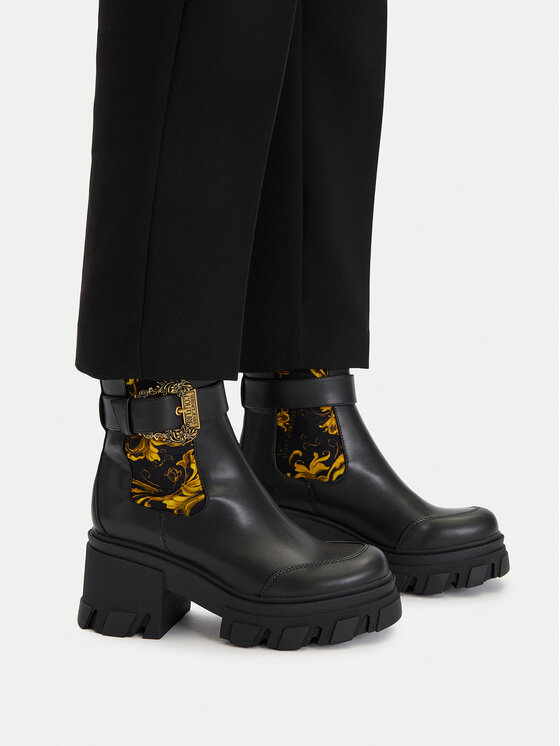 Versace Jeans Couture Botine 79VA3S84 Negru