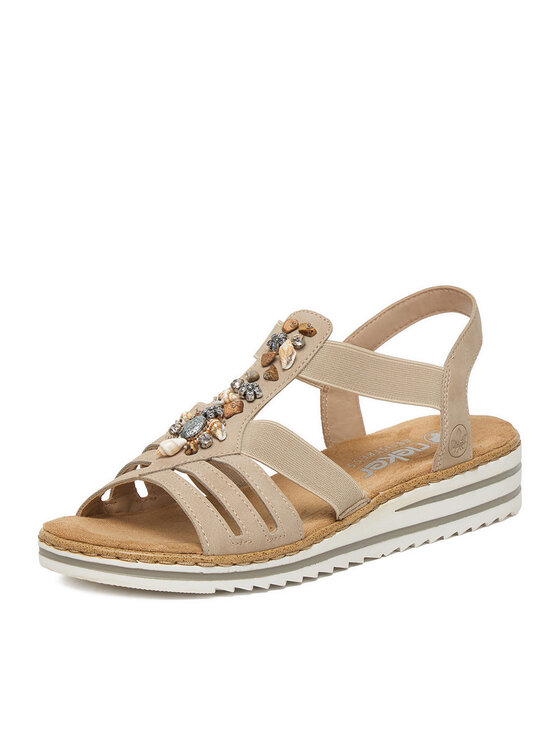 Rieker Rieker Sandali CEO-V0649-62 Beige
