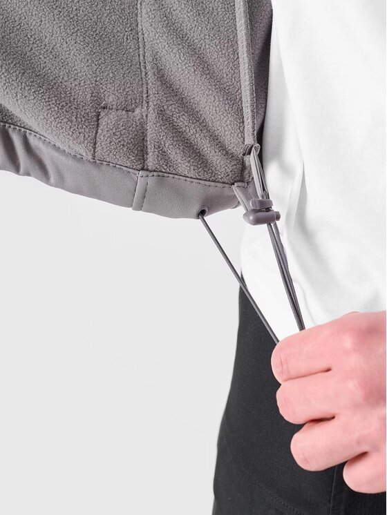 4F 4F Giacca softshell NOSH4SFM001B-25S Grigio Regular Fit
