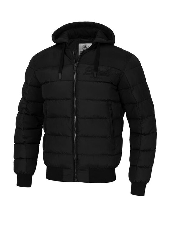 PITBULL PITBULL Kurtka zimowa HIDDEN Czarny Regular Fit