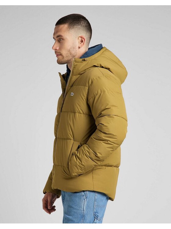 Lee Lee Giubbotto invernale PUFFER JACKET Giallo Regular Fit