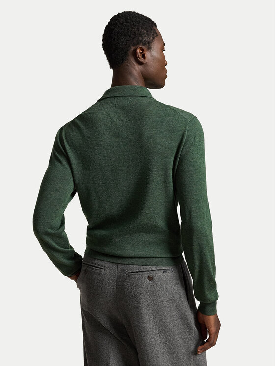 Polo Ralph Lauren Polo Ralph Lauren Svetr 710941104501 Tmavě zelená Regular Fit